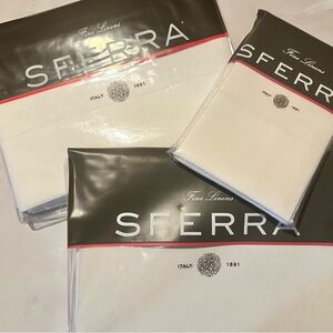 SFERRA Fine Linens Cream Bedding Set- Classico 1599